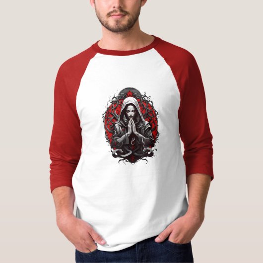 Serpent Priestess of the Shadow Grove T-shirt (Voorkant)