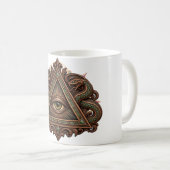Serpent Scroll Eye Koffiemok (Voorkant rechts)