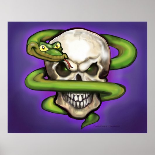 Serpent Skull Poster (Voorkant)