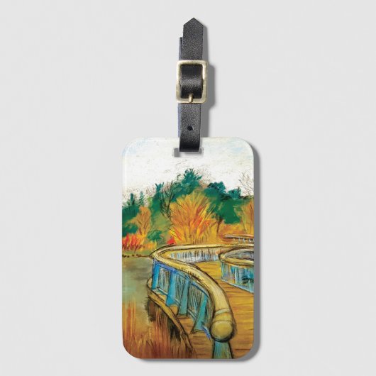 serpentijnbrug bagagelabel (Voorkant (verticaal))