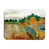 Serpentine Bridge bij de botanische tuin van Chica Magneet (Horizontaal)