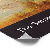 Serpentine Bridge bij de botanische tuin van Chica Poster (Hoek)