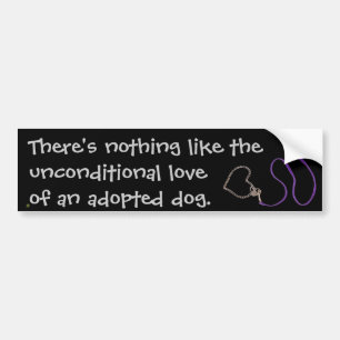 Serpentine Paarse looi- en hartketting Bumpersticker