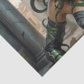 Serpentine Sovereign Decoupage Tissuepapier (Detail)