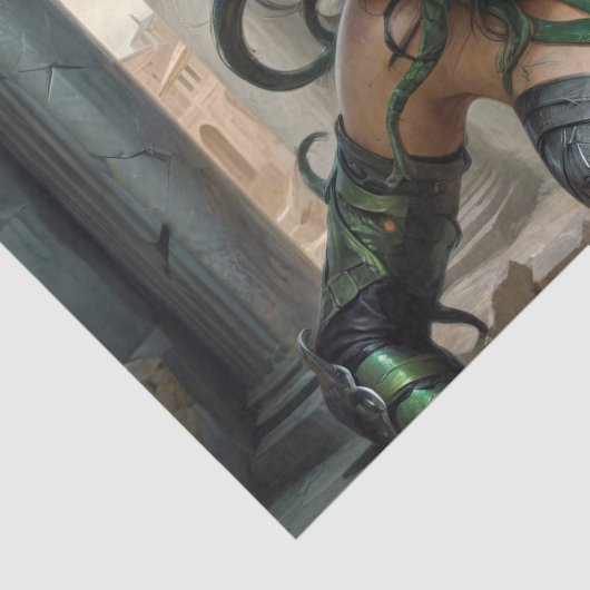 Serpentine Sovereign Decoupage Tissuepapier (Detail)