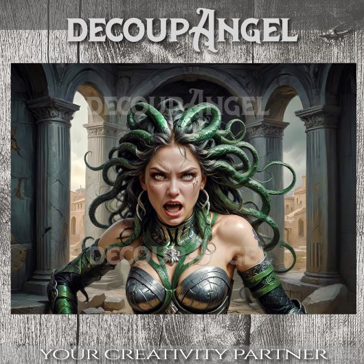 Serpentine Sovereign Decoupage Tissuepapier