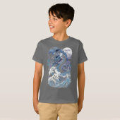 Serpentine Splendor: Japanse Dragon Art Revival T-shirt (Voorkant volledig)