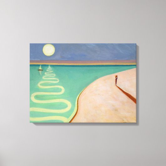 Serpentine Sunset 2004 Canvas Afdruk (Voorkant)