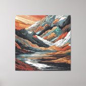 Serpentine Valley Canvas Afdruk (Voorkant)