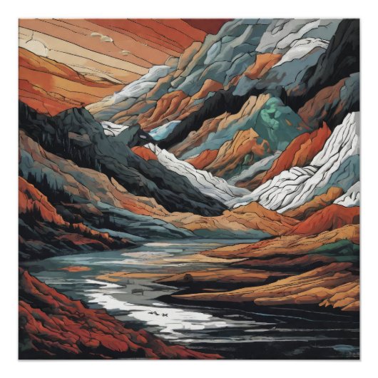 Serpentine Valley Perfect Poster (Voorkant)