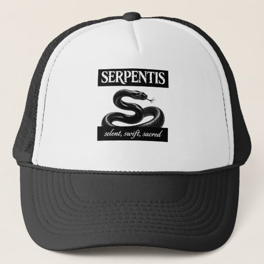 SERPENTIS Giftige Slang Trucker Pet (Voorkant)