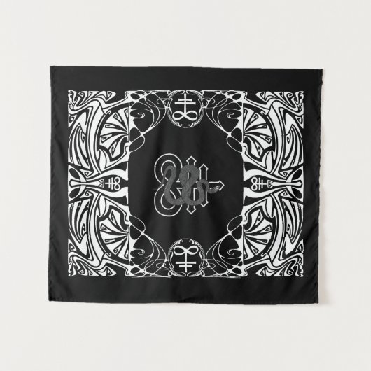 Serpentis Tapestry Wandkleed (Voorkant (horizontaal))