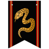 Serpent's Blessing 新年快乐 2025" Vlaggetjes (Eerste vlag)