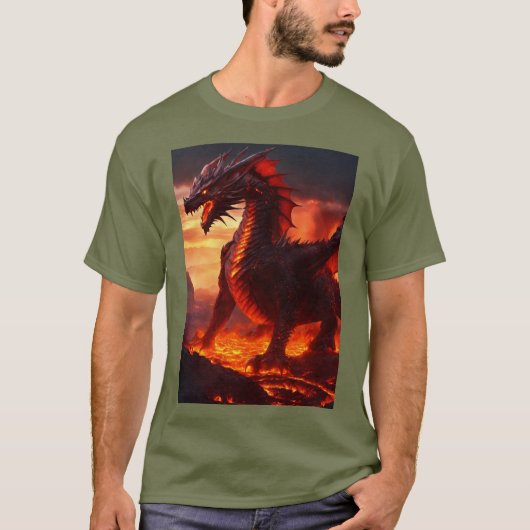 "Serpent's Embrace: Dynamic Snake Tattoo" T-shirt (Voorkant)