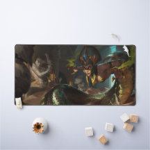 Serpent's Embrace Gaming Desk Mat | Assassin-fans