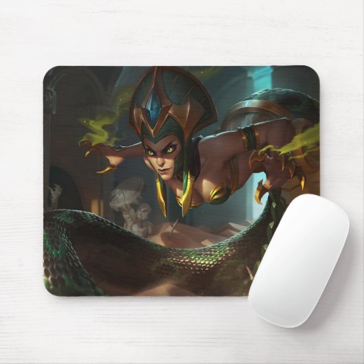 Serpent's Embrace Gaming Mousepad | slangenheks Muismat (Met muis)