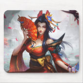 Serpent's Embrace Gaming Mousepad | slangenheks Muismat (Voorkant)