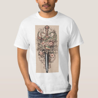 "Serpent's Embrace: Stijlvol Snake Graphic T-shirt