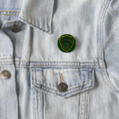 Serpie Sketch Button/Green Ronde Button 3,2 Cm (In situ)