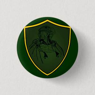 Serpie Sketch Button/Green Ronde Button 3,2 Cm
