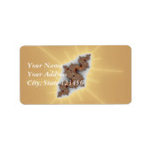 Serpus - Fractal Art Etiket (Voorkant)