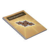 Serpus - Fractal Art Notitieboek (Rechterzijde)