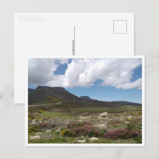 Serra da Estrela (Portugal) Briefkaart (Voorkant / Achterkant)