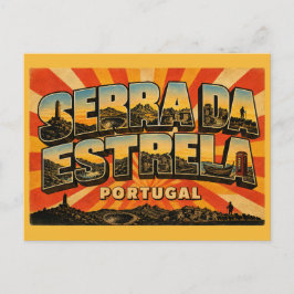 Serra da Estrela Portugal Hoogste Bergketen Briefkaart