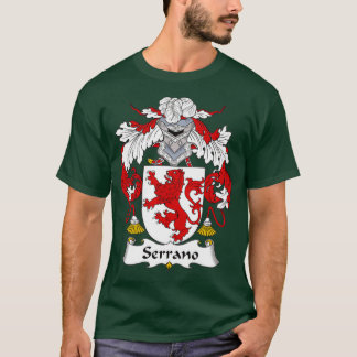 Serrano Coat of Arms Family Crest T-shirt