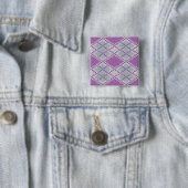 SERRE ARGYLE BREISEL Vierkante Speld Knoop Button 5,1 Cm (In situ)