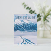 Serre Chevalier Briefkaart (Staand voorkant)