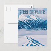 Serre Chevalier Briefkaart (Voorkant / Achterkant)