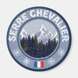 Serre Chevalier Ski Station Magneet