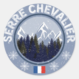 Serre Chevalier Ski Station Ronde Sticker