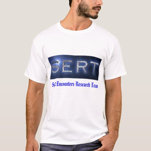 SERT logo shirt, Spirit ontmoet het Team van het O T-shirt (Voorkant)