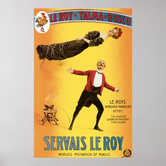 Servais Le Roy Magicia Poster (Voorkant)