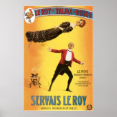 Servais Le Roy ~  monarch van de Magische Wet Poster (Voorkant)