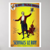 Servais Leroy Rested  Magicia Poster (Voorkant)