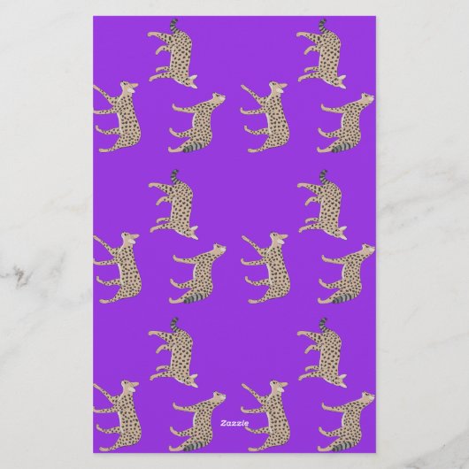 Serval Cats Briefpapier (Achterkant)