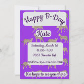 Serval Cats Happy Birthday Kaart (Voorkant)