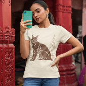 Serval Elegant Wild Uitzicht Mannen Vrouwen T-shirt