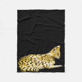 Serval Fleece Deken
