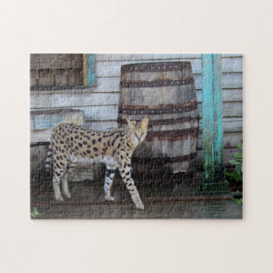 Serval - Grote kat puzzel Legpuzzel