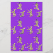 Serval katten briefpapier (Achterkant)