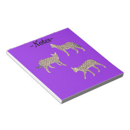 Serval katten notitieblok