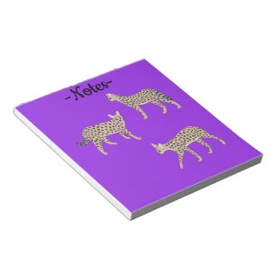 Serval katten notitieblok
