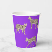 Serval katten papieren bekers (Achterkant)