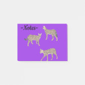 Serval katten post-it® notes (Voorkant)
