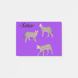 Serval katten post-it® notes