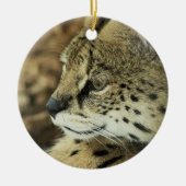 Serval Keramisch Ornament (Voorkant)